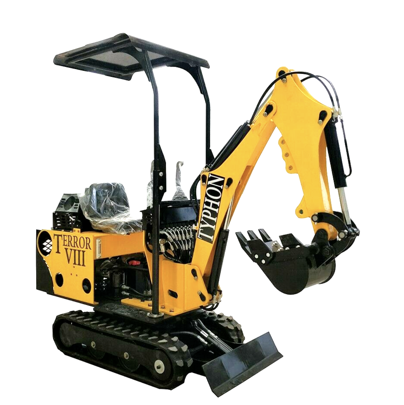 TYPHON TERROR On Tracks VIII 800kg Mini Excavator