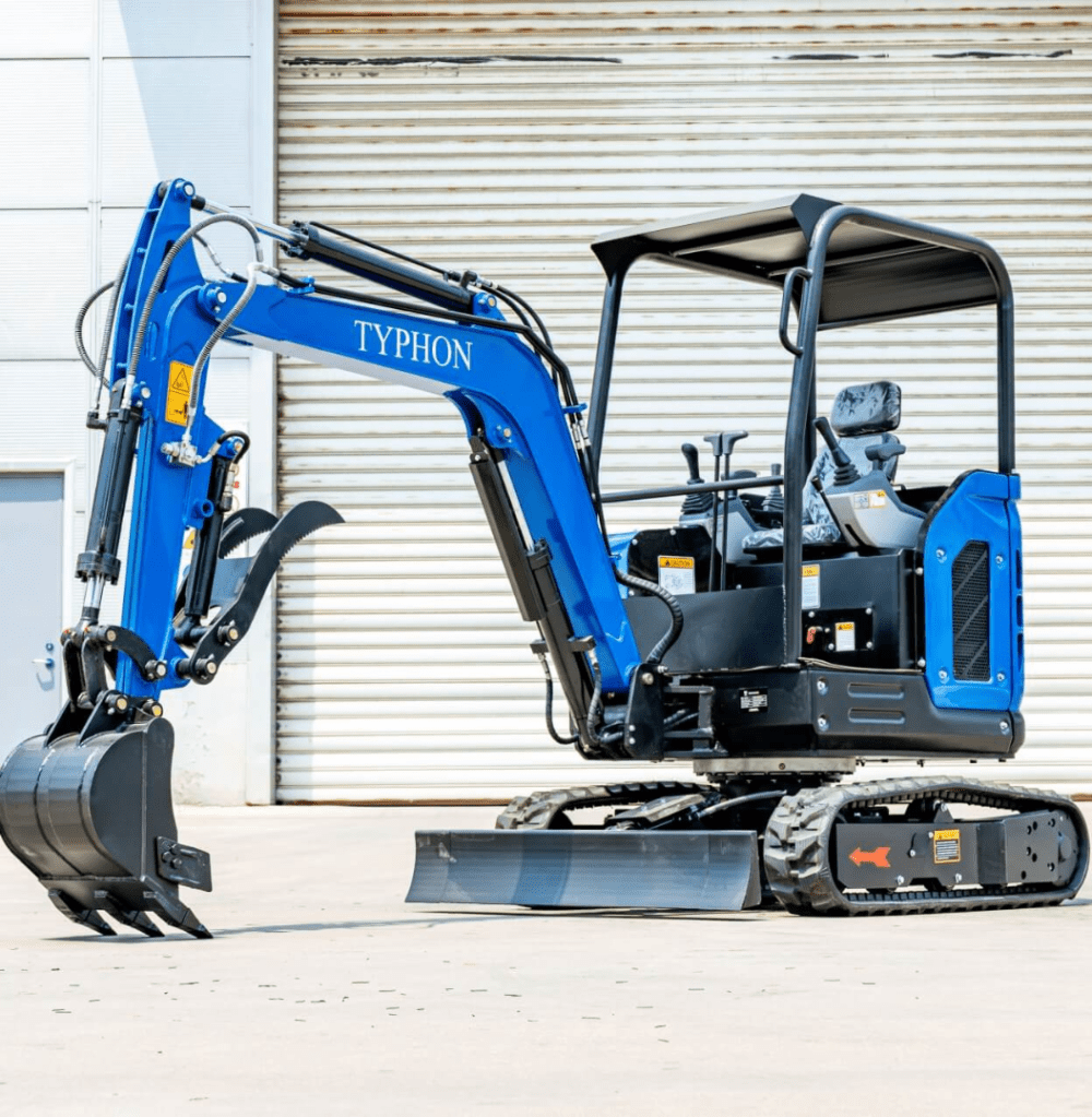 TYPHON TERROR X2 STORM Mini Excavator 2.5 Ton Diesel Kubota V1505 25HP Engine USA - Image 6