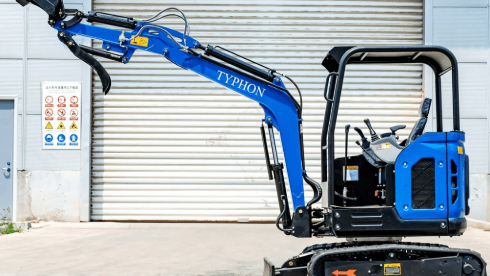 TYPHON TERROR X2 STORM Mini Excavator 2.5 Ton Diesel Kubota V1505 25HP Engine USA - Image 3