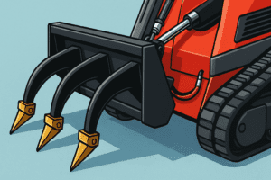Skid Steer Ripper Attachment